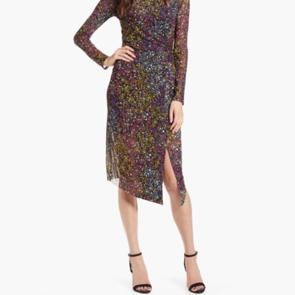 Leith Dresses Mesh Dress Ditsy Floral size XXS